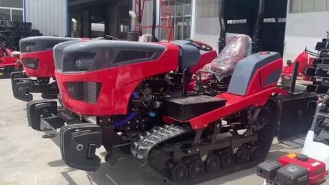 国产的2部拖拉机视频,两部视频展现农业机械力量